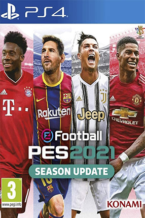 بازی eFootball PES 2021 برای انواع پلی استیشن