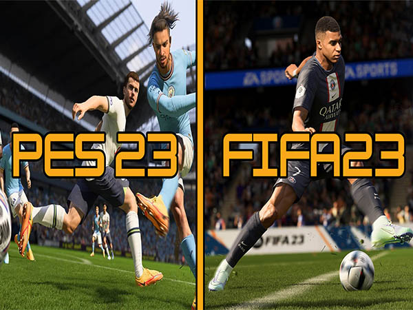 مقایسه بازی fifa 23 و pes 23